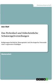 Cover von Das Perlenlied und frühchristliche Schutzengelvorstellungen