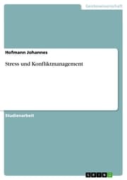 Cover von Stress und Konfliktmanagement