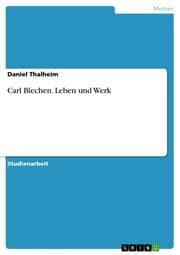 Cover von Carl Blechen. Leben und Werk