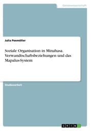 Cover von Soziale Organisation in Minahasa. Verwandtschaftsbeziehungen und das Mapalus-System