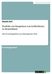Cover von Portfolio zur Integration von Geflüchteten in Deutschland