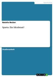 Cover von Sparta. Ein Idealstaat?