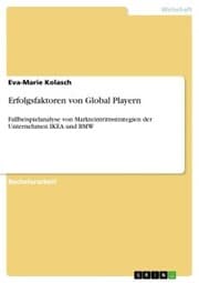 Cover von Erfolgsfaktoren von Global Playern