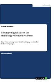 Cover von Lösungsmöglichkeiten des Handlungsreisenden-Problems