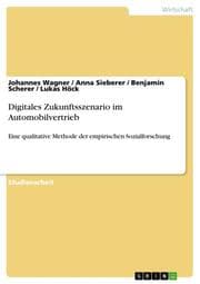 Cover von Digitales Zukunftsszenario im Automobilvertrieb