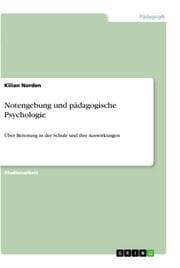 Cover von Notengebung und pädagogische Psychologie