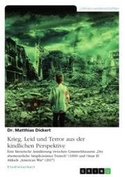 Cover von Krieg, Leid und Terror aus der kindlichen Perspektive