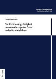 Cover von Die Aktivierungsfähigkeit personenbezogener Daten in der Handelsbilanz