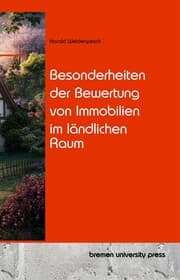 Cover von Besonderheiten der Bewertung von Immobilien im ländlichen Raum