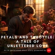 Cover von Petals and Throttle: A Tale of Unlettered Love