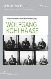 Cover von FILM-KONZEPTE 75 - Wolfgang Kohlhaase
