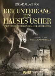 Cover von Der Untergang des Hauses Usher (illustrierter Roman)