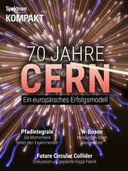 Cover von Spektrum Kompakt - 70 Jahre CERN