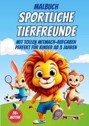 Cover von MALBUCH SPORTLICHE TIERFREUNDE