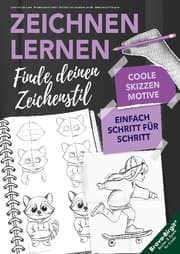 Cover von Zeichnen und Skizzieren lernen - Finde deinen Zeichenstil