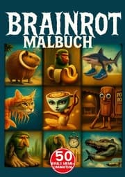 Cover von Brainrot Malbuch