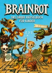 Cover von Brainrot Rätselbuch für Kinder ab 8 Jahren