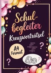Cover von Schulbegleiter Kreuzworträtsel A4 Format