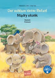Cover von Der schlaue kleine Elefant (Deutsch-Polnisch)