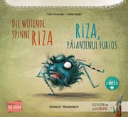 Cover von Die wütende Spinne Riza (Deutsch-Rumänisch)