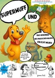 Cover von Superwuff und das Geheimnis des Magischen Waldes Ein echt wildes Abenteuer voller Witze, Wuff und Überraschungen!