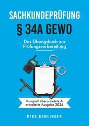 Cover von Sachkundeprüfung § 34a GewO