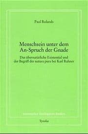 Cover von Menschsein unter dem An-Spruch der Gnade