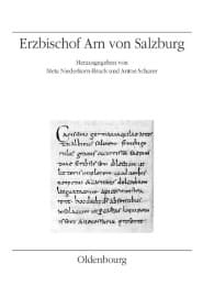Cover von Erzbischof Arn von Salzburg