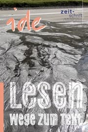 Cover von Lesen - Wege zum Text