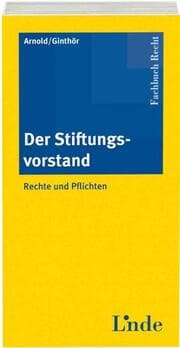 Cover von Der Stiftungsvorstand