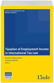 Cover von Taxation of Employment Income in International Tax Law