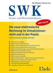 Cover von SWK-Spezial Die neue elektronische Rechnung im Umsatzsteuerrecht u.in der Praxis