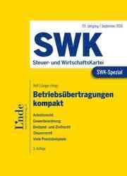 Cover von SWK-Spezial Betriebsübertragungen kompakt