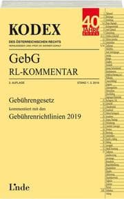 Cover von KODEX GebG-Richtlinienkommentar