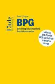 Cover von BPG - Betriebspensionsgesetz