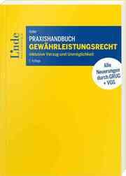 Cover von Praxishandbuch Gewährleistungsrecht
