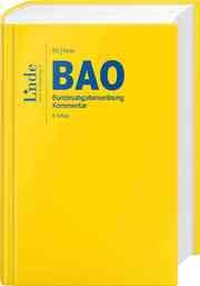 Cover von BAO - Bundesabgabenordnung