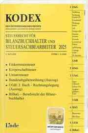 Cover von KODEX Steuerrecht für Bilanzbuchhalter und Steuersachbearbeiter 2025