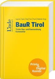 Cover von BauR Tirol - Tiroler Bau- und Raumordnung (Kombi Print&digital)