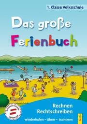 Cover von Das große Ferienbuch - 1. Klasse Volksschule