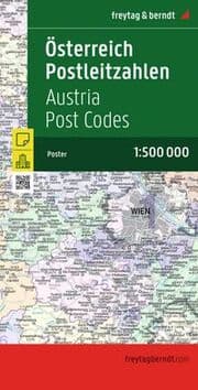 Cover von freytag & berndt Österreich Postleitzahlen 1:500.000