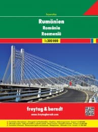 Cover von Rumänien - Moldawien, Autoatlas 1:300.000