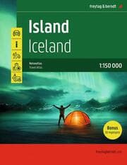 Cover von freytag & berndt Autoatlas Island Reiseatlas mit Spiralbindung 1:150.000
