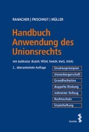 Cover von Handbuch Anwendung des Unionsrechts