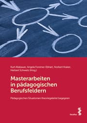 Cover von Masterarbeiten in pädagogischen Berufsfeldern