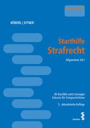 Cover von Starthilfe Strafrecht