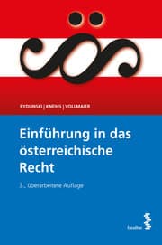 Cover von Einführung in das österreichische Recht