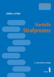 Cover von Starthilfe Strafprozess