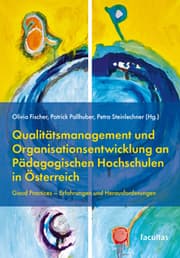 Cover von Qualitätsmanagement und Organisationsentwicklung an Pädagogischen Hochschulen in Österreich