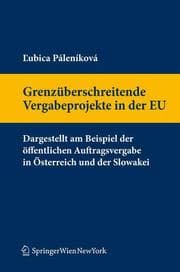 Cover von Grenzüberschreitende Vergabeprojekte in der EU